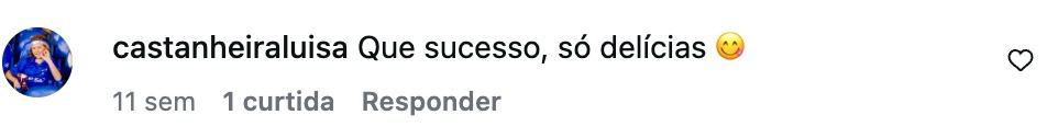 Depoimento de @castanheiraluisa